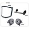 Ge Full Face Visor Kit, For Use With GH400 & GH401 Series Helmet Black GH603 - alternate 2
